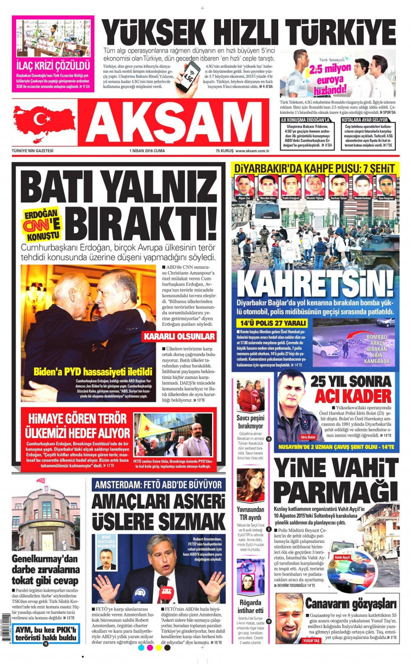 Gazete manşetleri Hürriyet - Milliyet ve Sabah ne yazdı? - Resim: 3