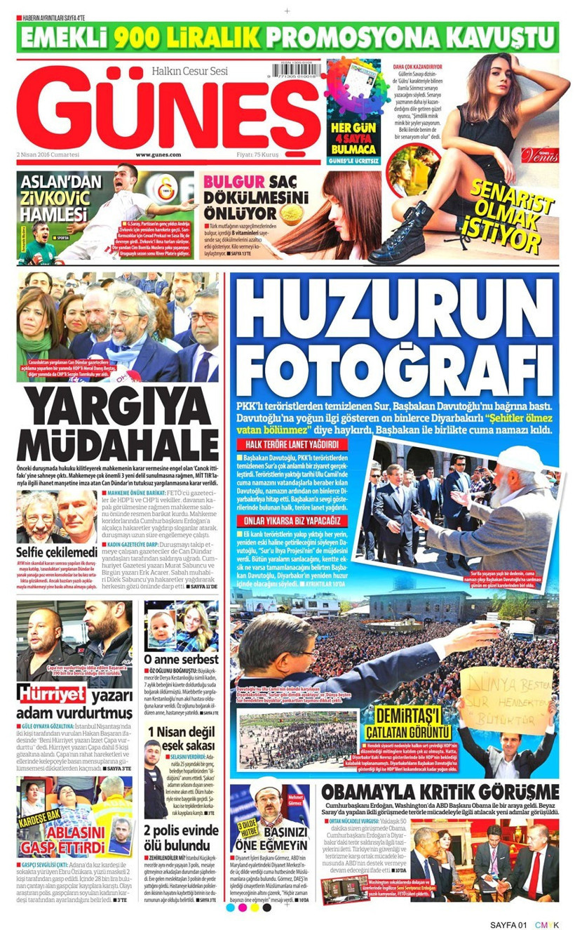 Gazete manşetleri Hürriyet - Milliyet ve Sabah ne yazdı?  - Resim: 4