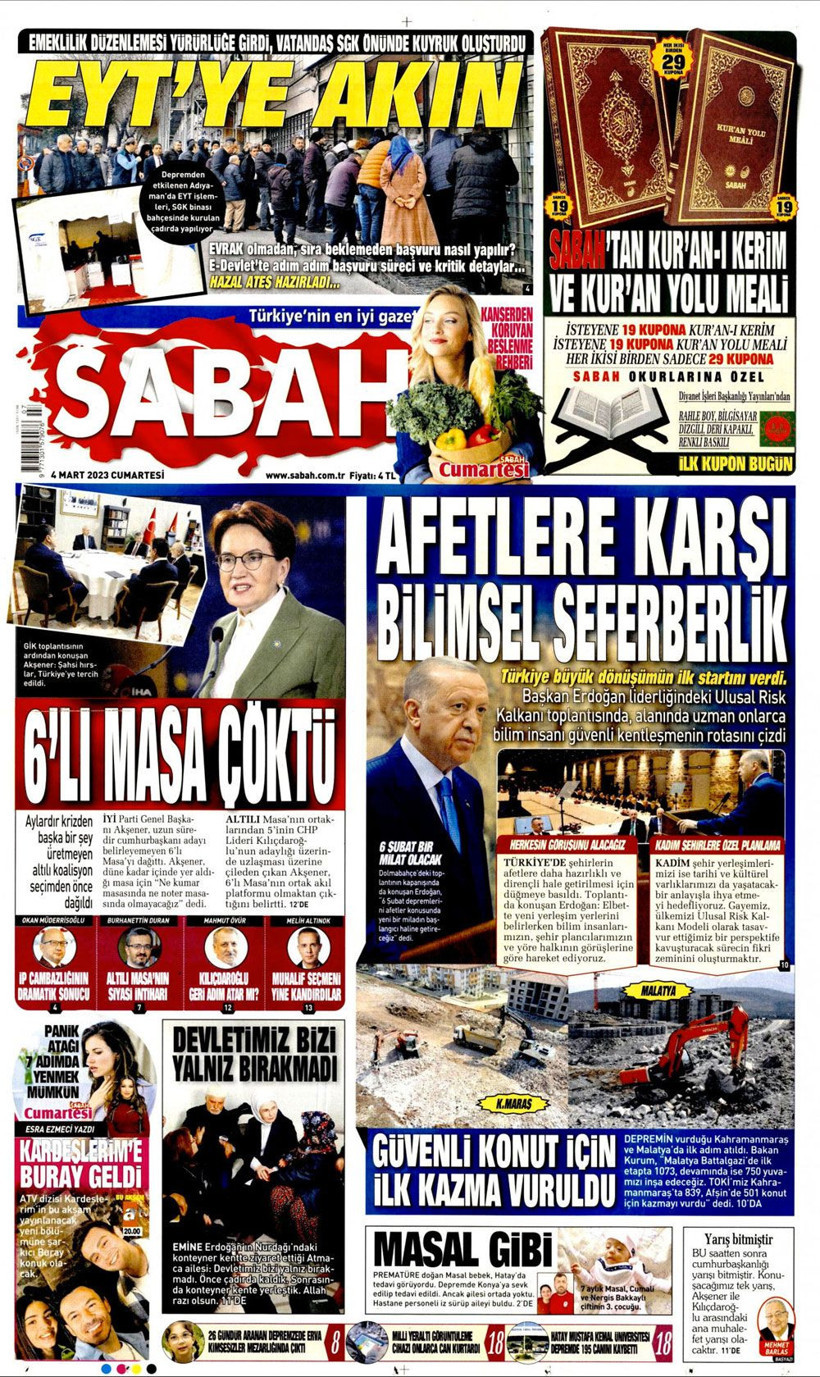 Gazeteler masayı deviren Meral Akşener'i nasıl gördü? Dikkat çeken başlıklar - Resim: 3