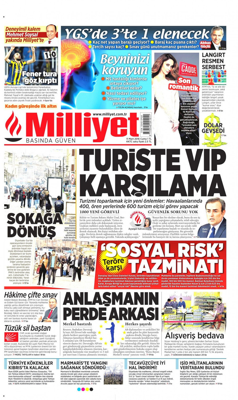 Gazete manşetleri Hürriyet - Sabah ve Habertürk ne yazdı? - Resim: 3