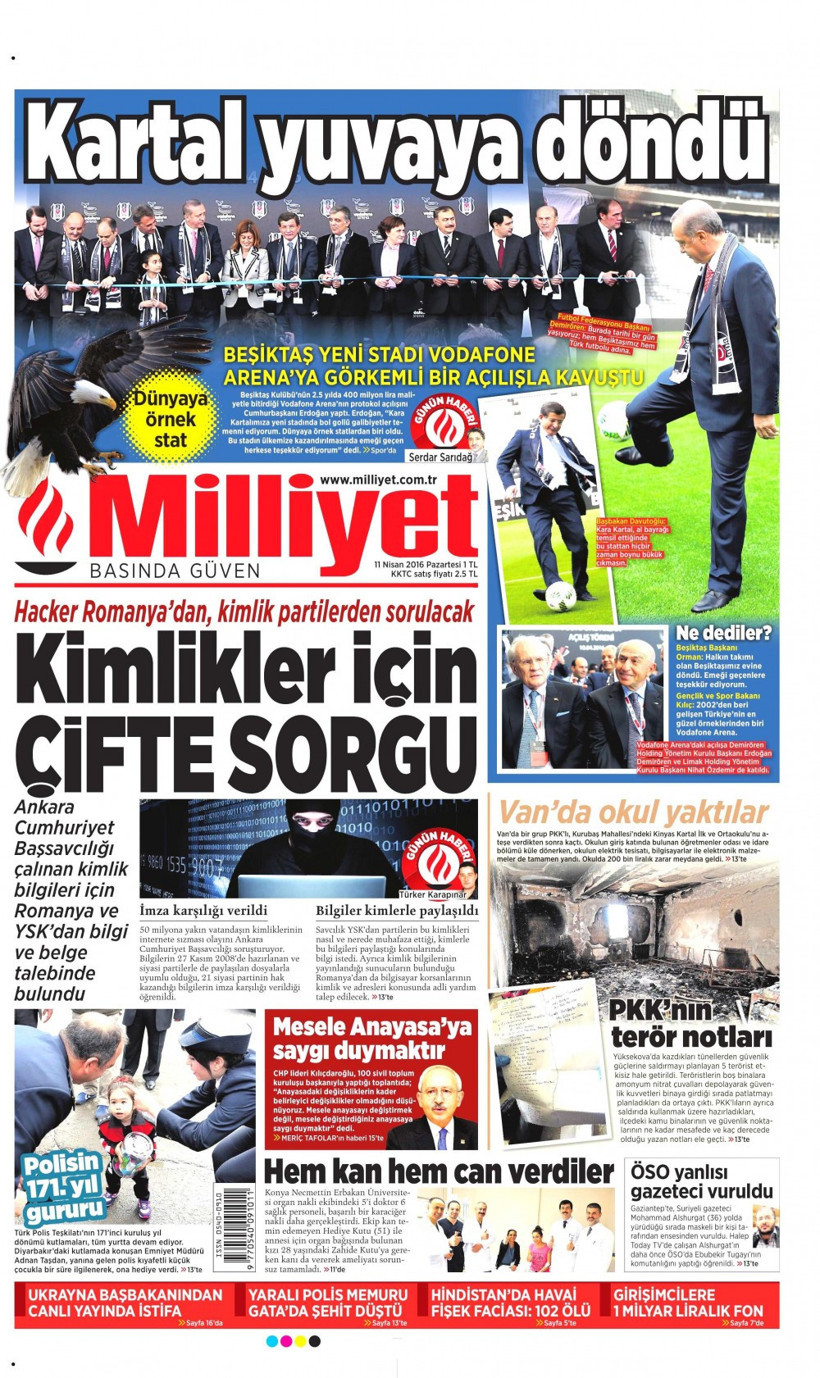 Gazete manşetleri Hürriyet - Milliyet ve Sabah ne yazdı?  - Resim: 2