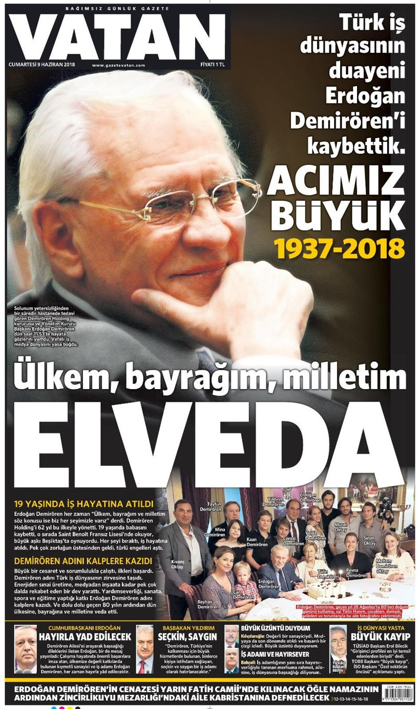 9 Haziran 2018 gazete manşetlerinde neler var ? - Resim: 4