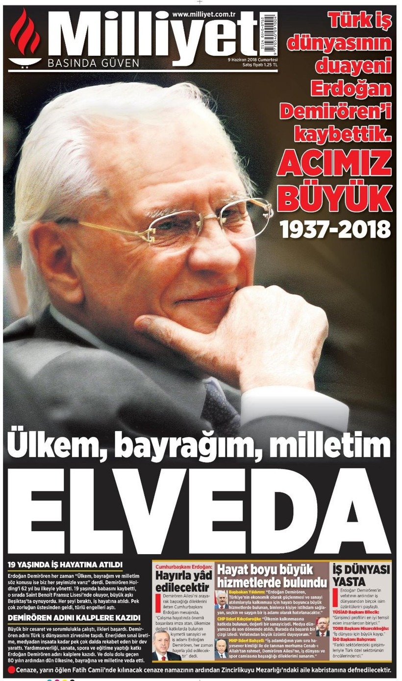 9 Haziran 2018 gazete manşetlerinde neler var ? - Resim: 3