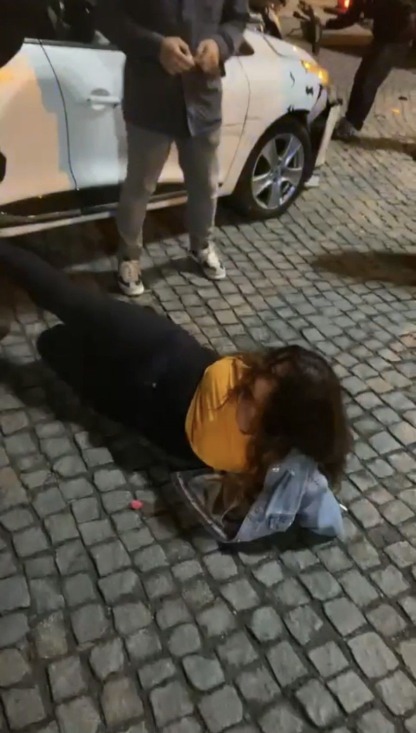 Polise tekme atıp küfürler savurdu! Kağıthane'de kadın sürücü ortalığı karıştırdı - Resim: 3