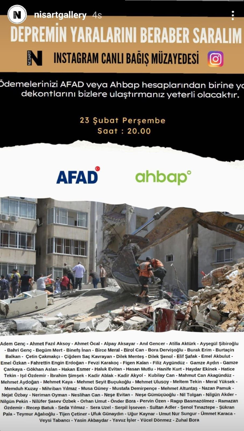 Türkiye'nin tanımış ressamları bağışladı depremzedeler için müzayedede satılıp bağışlanacak - Resim: 1