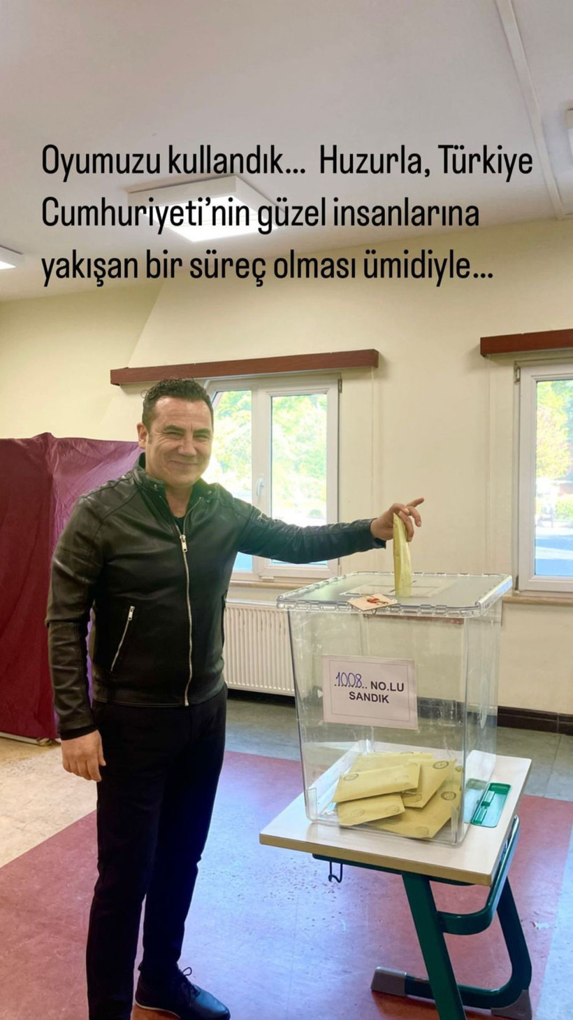 Ünlü isimler sandık başında fotoğraflarını paylaştı - Resim: 2