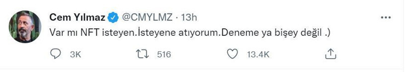 Cem Yılmaz'ın yeni işi 'NFT' nedir Twitter'dan satışa sundu - Resim: 4