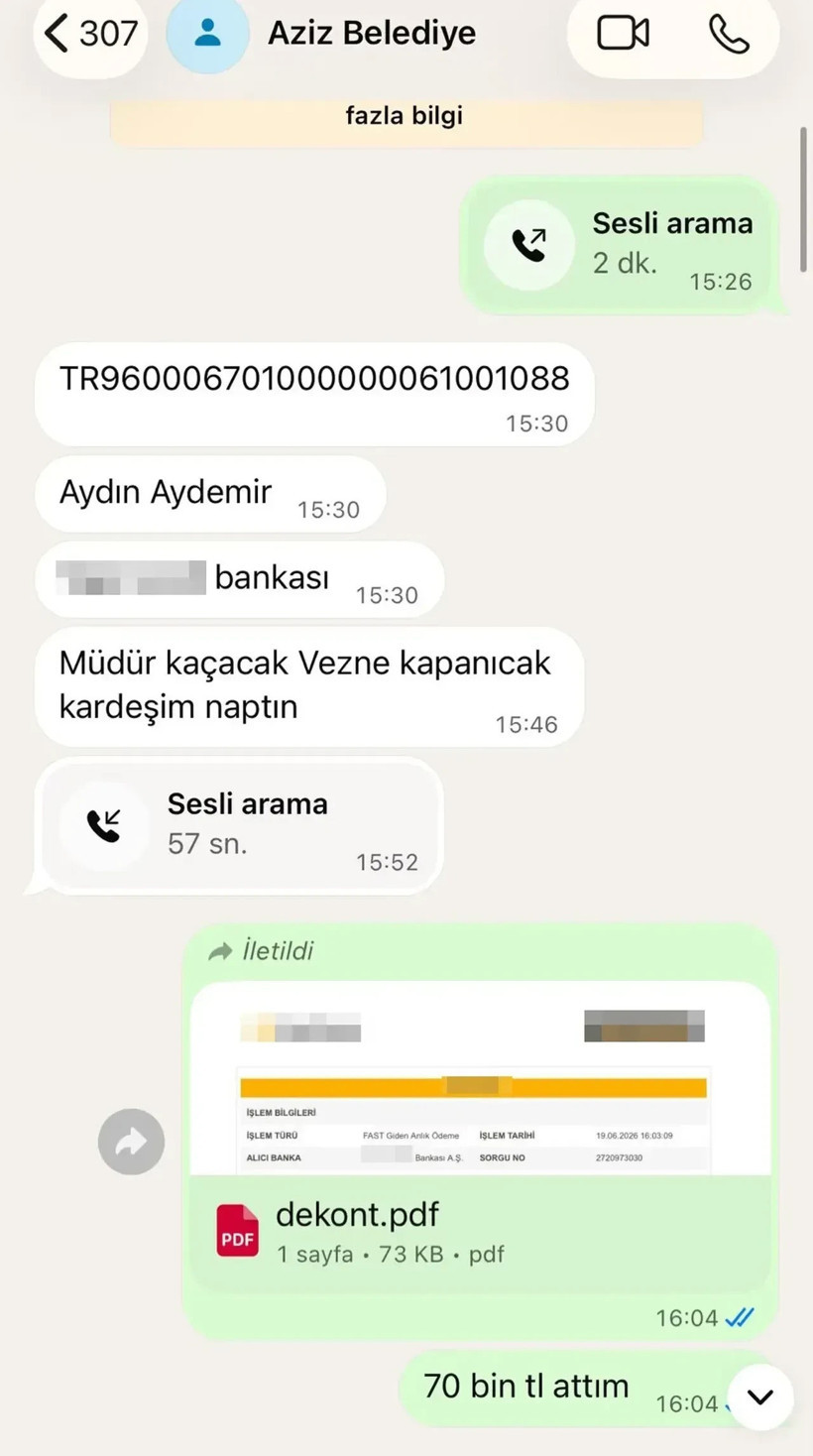&Ccedil;eşme Belediyesi&rsquo;ndeki r&uuml;şvet pazarlığı kamerada: R&uuml;şveti şahsi IBAN&rsquo;a istediler - Resim: 0