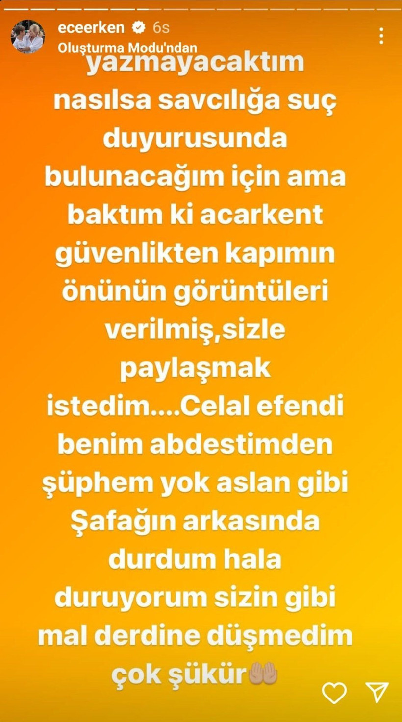 Ece Erken, öldürülen eşinin kardeşinin gönderdiği tehdit mesajlarını ifşa etti! - Resim: 11