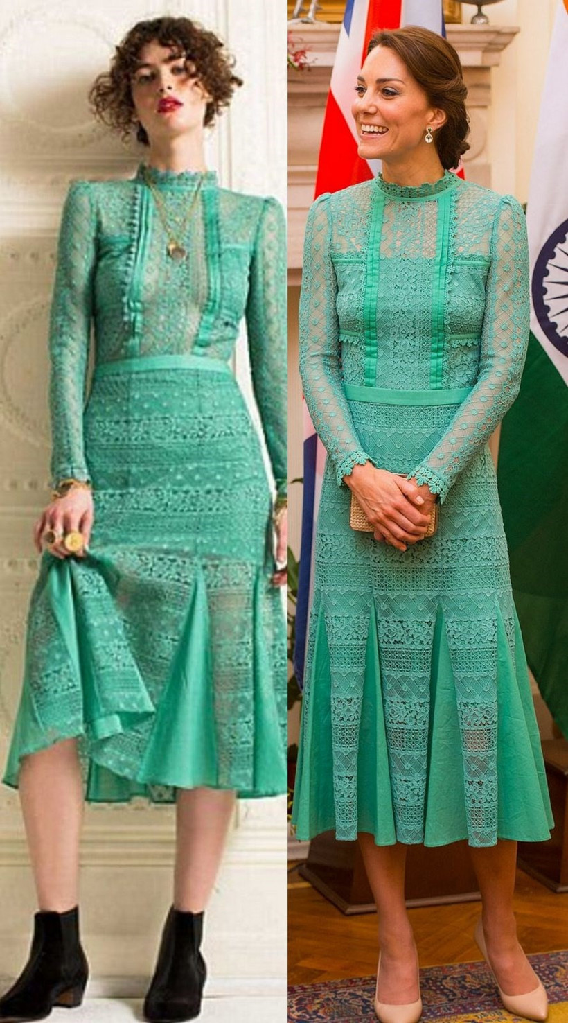 Dekolte elbiseler düşes için  'muhafazakar' hale getiriliyor - Resim: 3