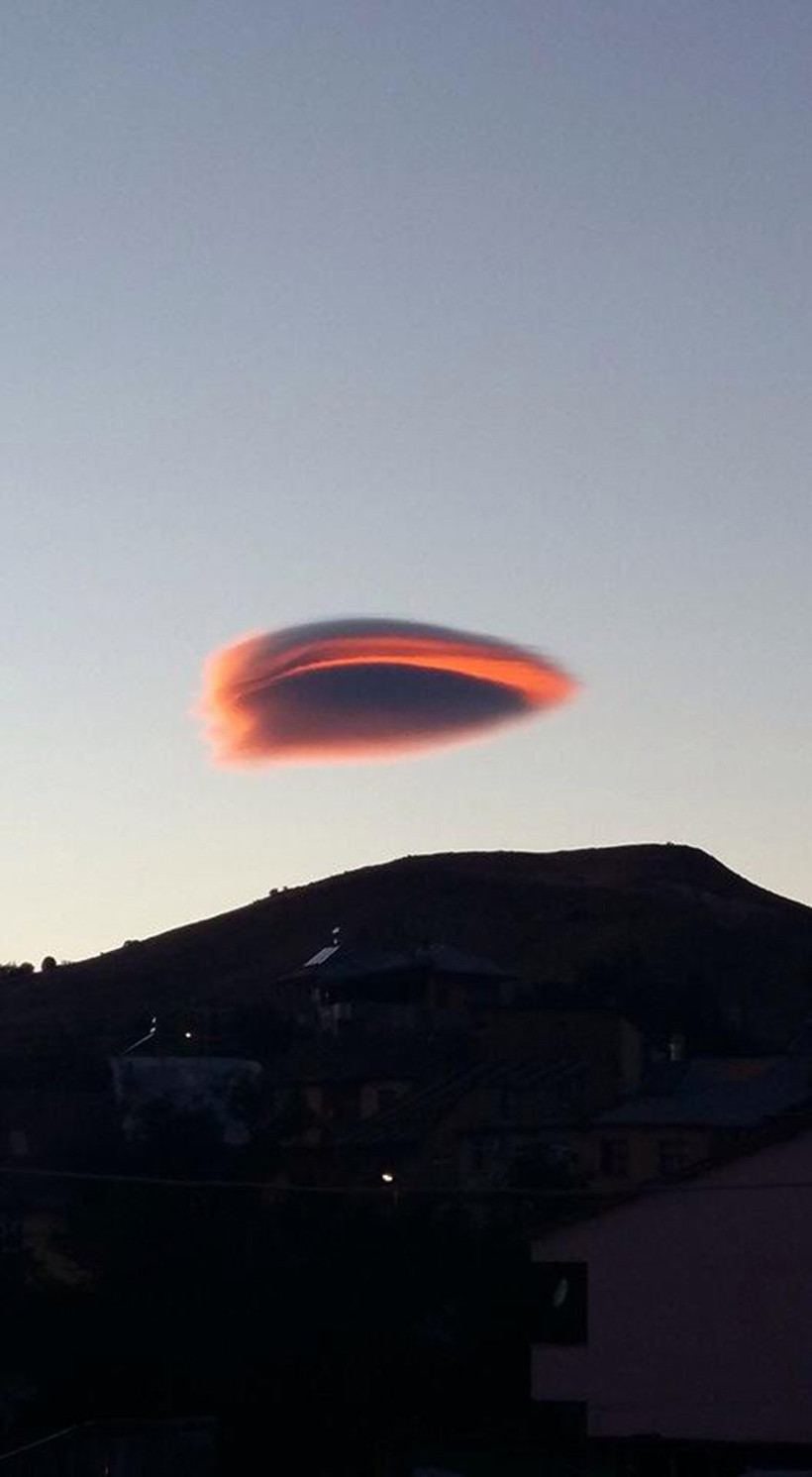 Gökyüzünde gizemli bulut - Resim: 4