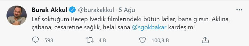Burak Akkul'dan Şahan Gökbakar'a: Recep İvedik filmi için soktuğum tüm laflar bana girsin! - Resim: 3