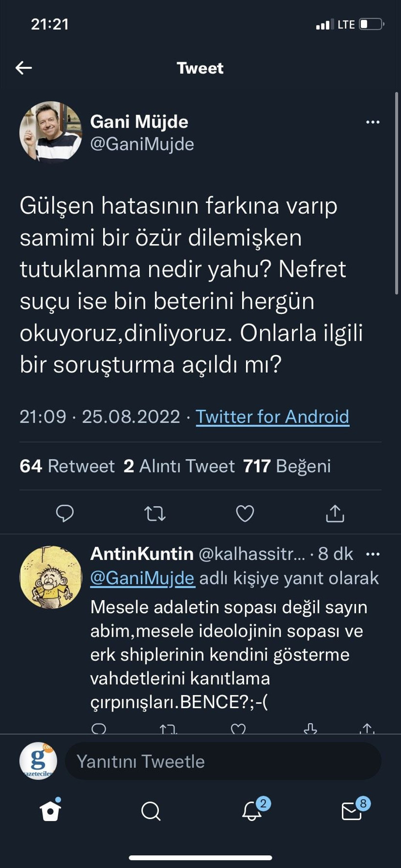 Gülşen'in tutuklanmasının ardından verilen karara tepki yağıyor - Resim: 4