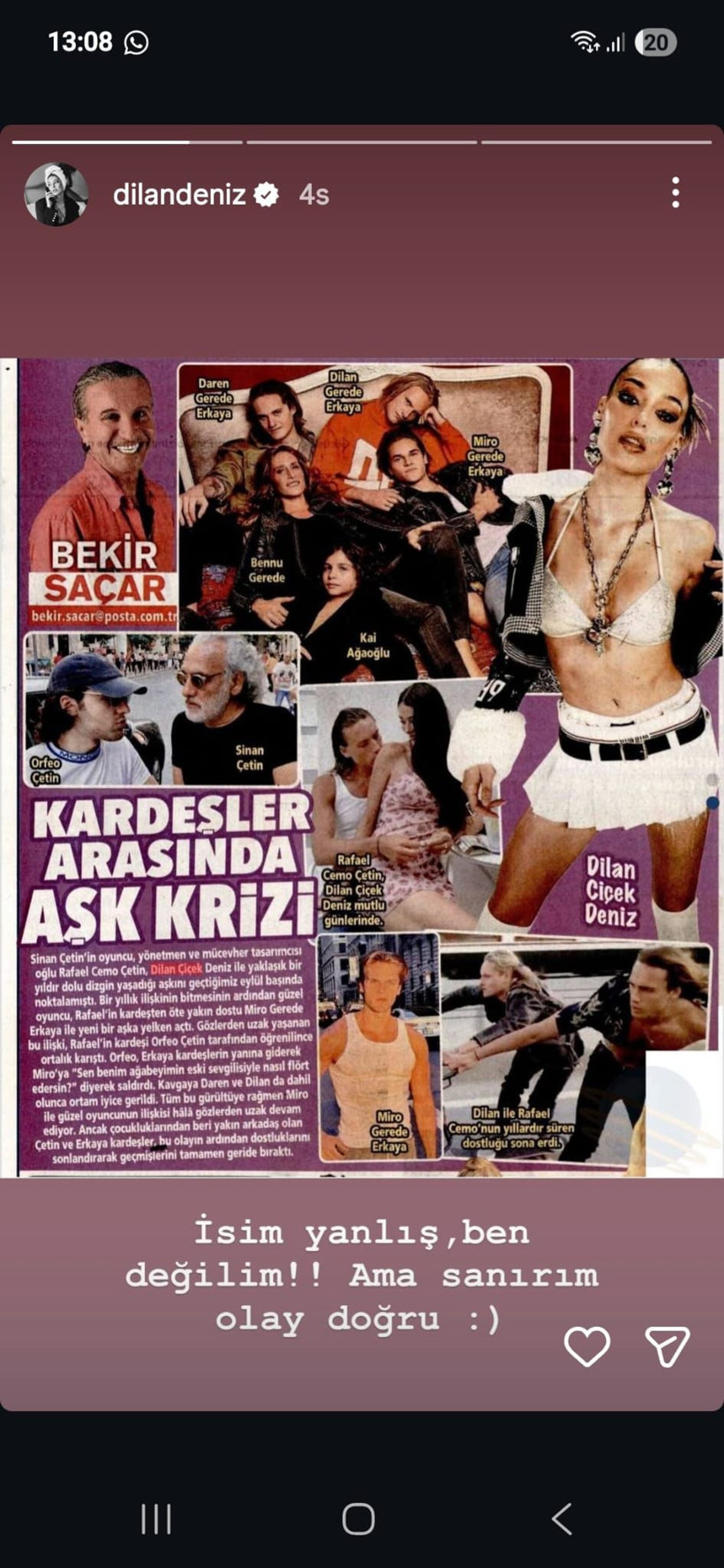 Dilan Çiçek Deniz yeni bir aşka yelken açtı! Sevgilisi meğer en yakın arkadaşıymış... - Resim: 4