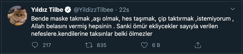 Yıldız Tilbe delirdi! Maske takmak da HES almak da aşı olmak da istemiyorum - Resim: 2