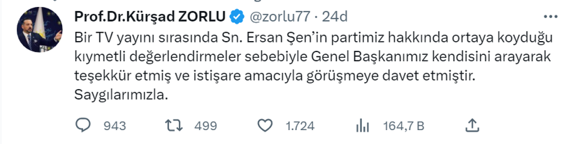 Meral Akşener, Ersan Şen'i cumhurbaşkanı adaylığı için görüşmeye çağırdı! Sosyal medya 'teklif' esprileri ile yıkıldı - Resim: 2
