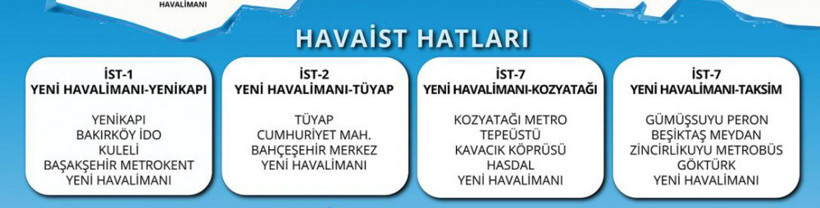 İstanbul Yeni Havalimanı’na gidecek İETT hatları ve fiyatları belli oldu - Resim: 3