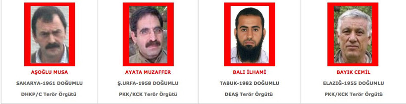 Kırmızı listede kimler var Gülen ve PKK'lılar için... - Resim: 2