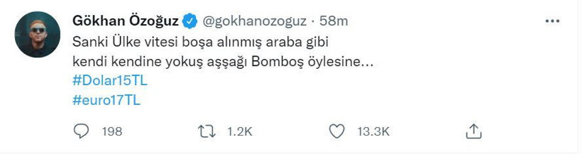 Dolar son durum 15 TL oldu Gökhan Özoğuz Twitter'dan isyan etti - Resim: 2
