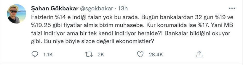 Şahan Gökbakar Merkez Bankası kararına rağmen faiz indirmeyen bankalara veryansın etti - Resim: 3