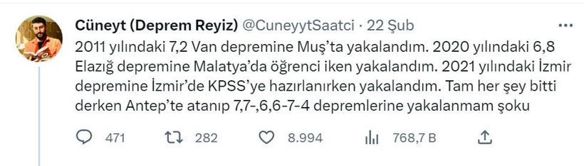 Deprem Reis! 12 yıldır 5 ayrı depremi depremin merkezi illerde yaşadı! "Bizim şehre gelme" diye yalvarıyorlar - Resim: 4
