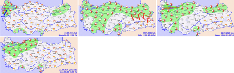 İstanbul dahil 11 ilde sağanak uyarısı! Kuvvetli yağış, sel ve fırtınaya dikkat - Resim: 13