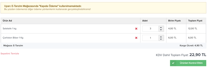 İnternetten tanzim sebze nasıl sipariş edilir? Buna bakın fazla ücret ödemeyin - Resim: 4