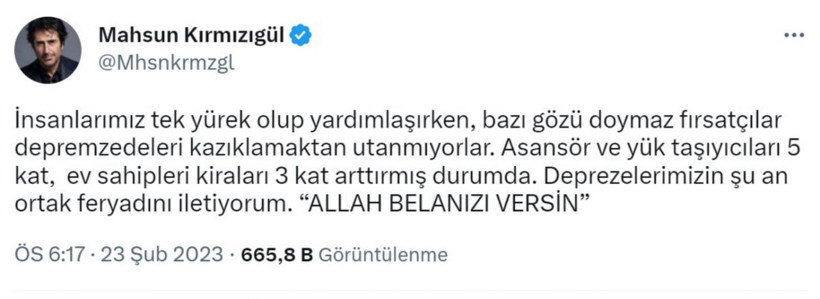 Mahsun Kırmızıgül deprem fırsatçılarına isyan etti: Utanmıyorlar, Allah belanızı versin! - Resim: 4