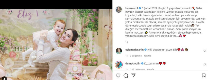 TV8 2. Sayfa canlıda Buse Varol'dan Alişan'a 'kayınvalide' şoku kızları Eliz'in doğum günü krizi - Resim: 3