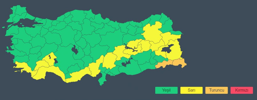 6 derece soğuyor kar yağmur fırtına geliyor! Meteoroloji uyardı: İstanbul Ankara İzmir Antalya - Resim: 2