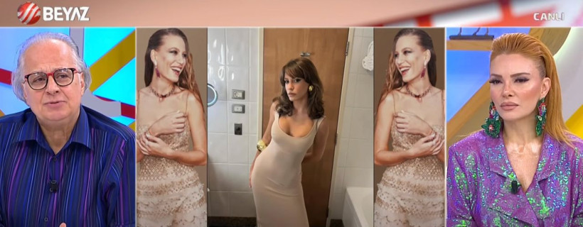 Canlı yayında Serenay Sarıkaya'nın göğüslerini konuştular, o anlar pes dedirtti! - Resim: 1