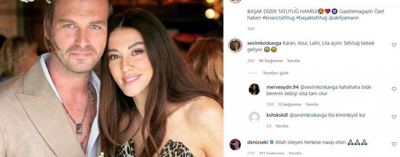 Kıvanç Tatlıtuğ'un eşi Başak Dizer hamile mi bebeğin cinsiyeti belli mi? - Resim: 3