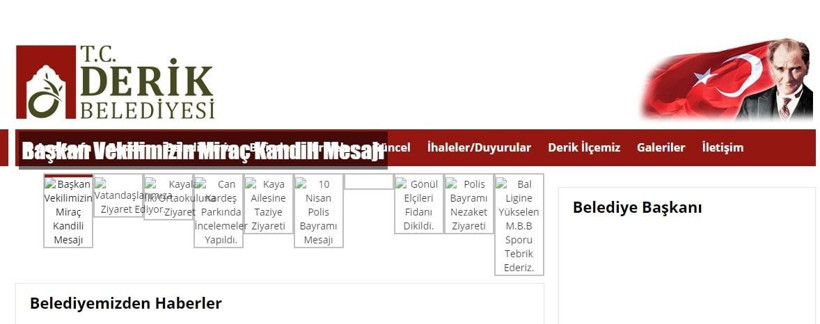 Mardin'de HDP'li belediyeler resmi web sitelerinde Atatürk ve Türk bayrağı resmini kaldırdı - Resim: 1