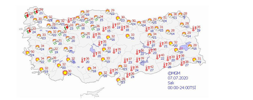 14 il için sağanak yağış uyarısı! Meteoroloji saat verdi - Resim: 4