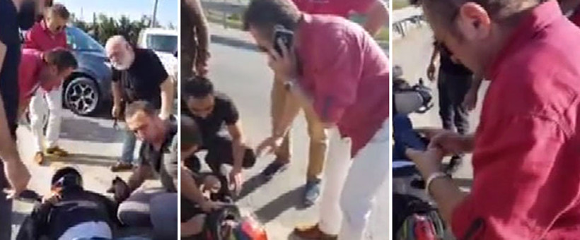 Erkan Can ve Güven Kıraç kaza yaptı: O anlar kameralara böyle yansıdı! - Resim: 3