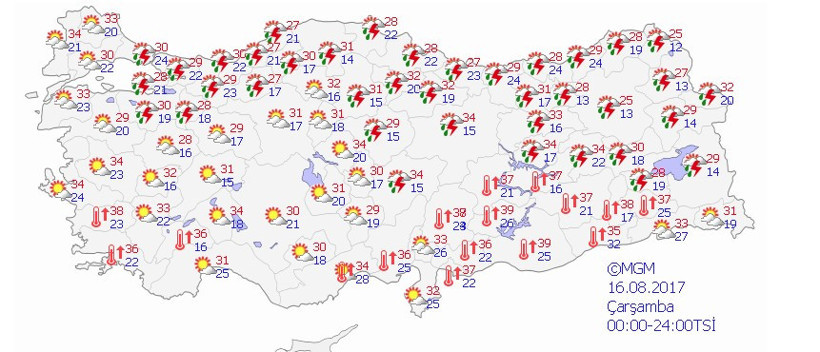 Son hava durumu 36 il için sağanak uyarısı o güne dikkat! - Resim: 4