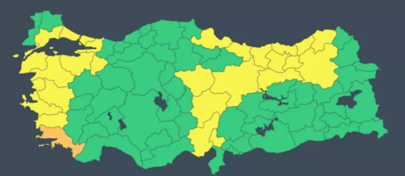 Meteorolojiden 27 il için sarı kodlu uyarı! Kar ve sağanak yağış çok fena bastıracak - Resim: 4