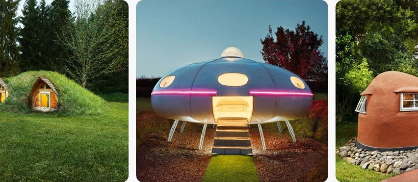 Ev demeye bin şahit gerek! Dünyanın en tuhaf tasarımına sahip 10 evi - Resim: 1