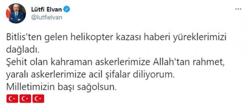 Türkiye şehitlerine ağlıyor! 11 şehidimiz için siyasilerden başsağlığı mesajları geldi - Resim: 4