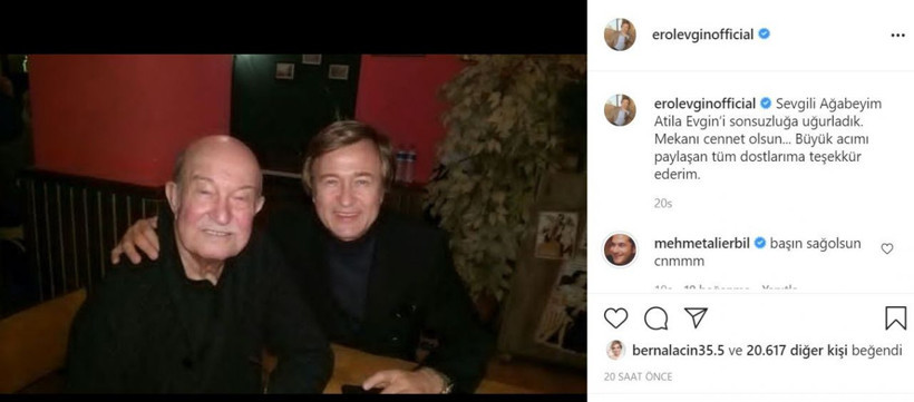 Erol Evgin'e art arda aile acısı ağabeyi Arif Hikmet Evgin vefat etti - Resim: 4