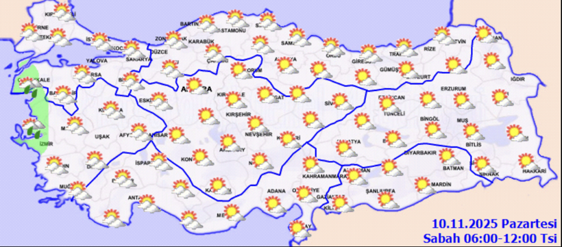 AKOM ve Meteoroloji'den sağanak ve soğuk uyarısı - Resim: 4