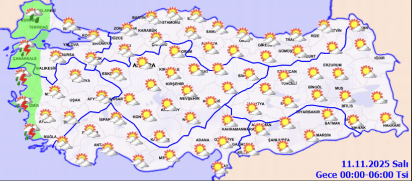 AKOM ve Meteoroloji'den sağanak ve soğuk uyarısı - Resim: 2