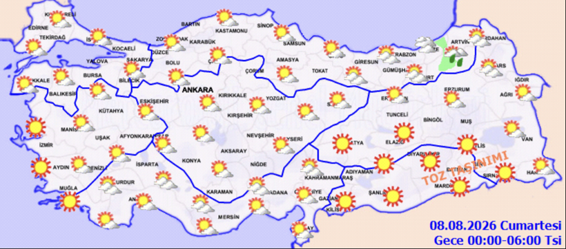 Sıcaklıklar rekor kırarken Meteoroloji'den 31 ile kuvvetli sağanak uyarısı! - Resim: 10