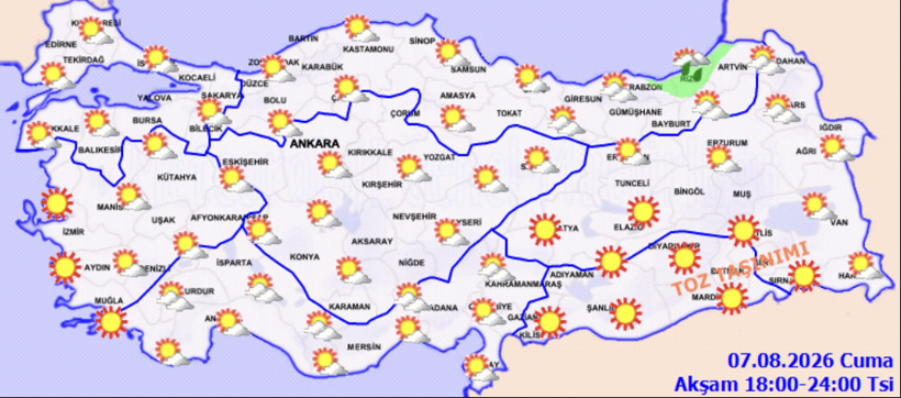 Sıcaklıklar rekor kırarken Meteoroloji'den 31 ile kuvvetli sağanak uyarısı! - Resim: 9