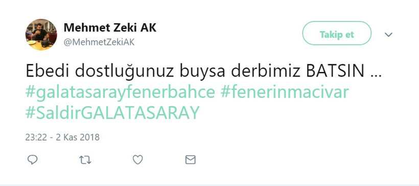 Olaylı derbi sonrası sosyal medyada taraftar isyan etti - Resim: 1