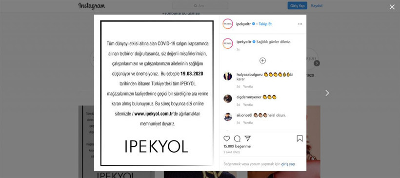 Türkiye'nin dev markaları koronavirüs nedeniyle kepenk kapattı - Resim: 4