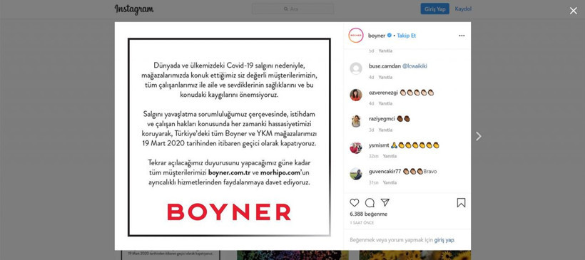 Türkiye'nin dev markaları koronavirüs nedeniyle kepenk kapattı - Resim: 3