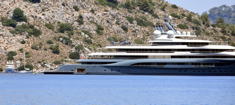 Amazon'un kurucusu Bezos'un tatil yaptığı yat Marmaris'te demirledi - Resim: 1