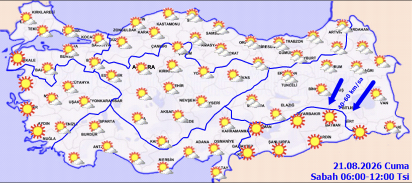 Karadeniz'den giriyor! Termometreler rekor kıracak! Haritada bir ilimiz işaretlendi... - Resim: 6