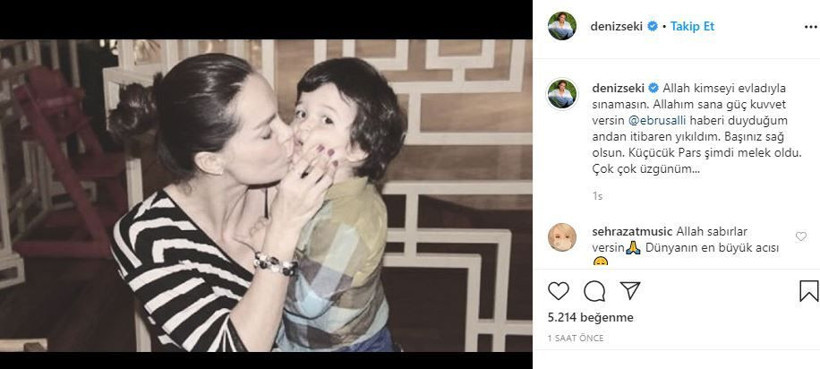 Ebru Şallı oğlu Pars'ı kaybetti! Ünlülerden taziye mesajları yağdı - Resim: 2